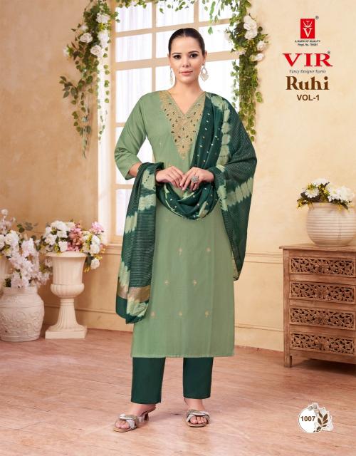 Vir ruhi vol 1 fancy kurti wholesale market